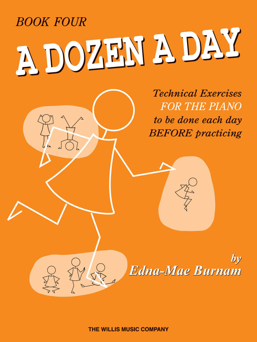A Dozen a Day Book 4 - Burnam - Piano - Book