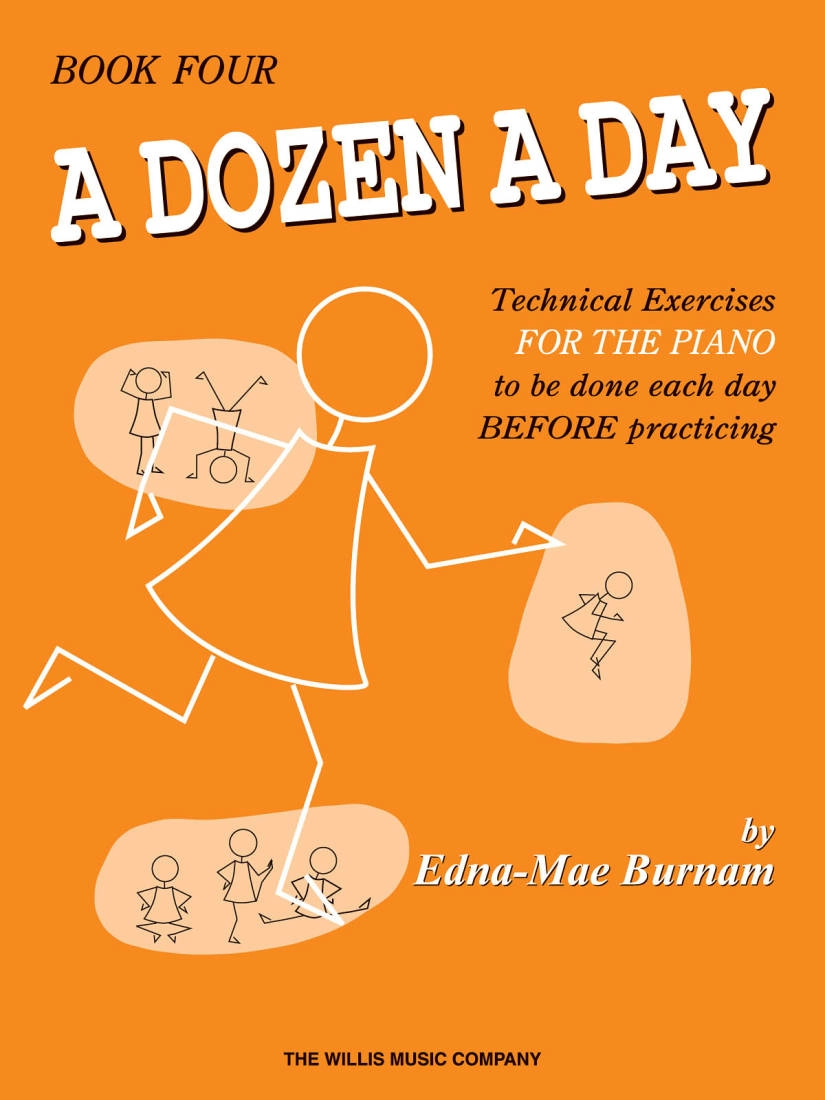 A Dozen a Day Book 4 - Burnam - Piano - Book