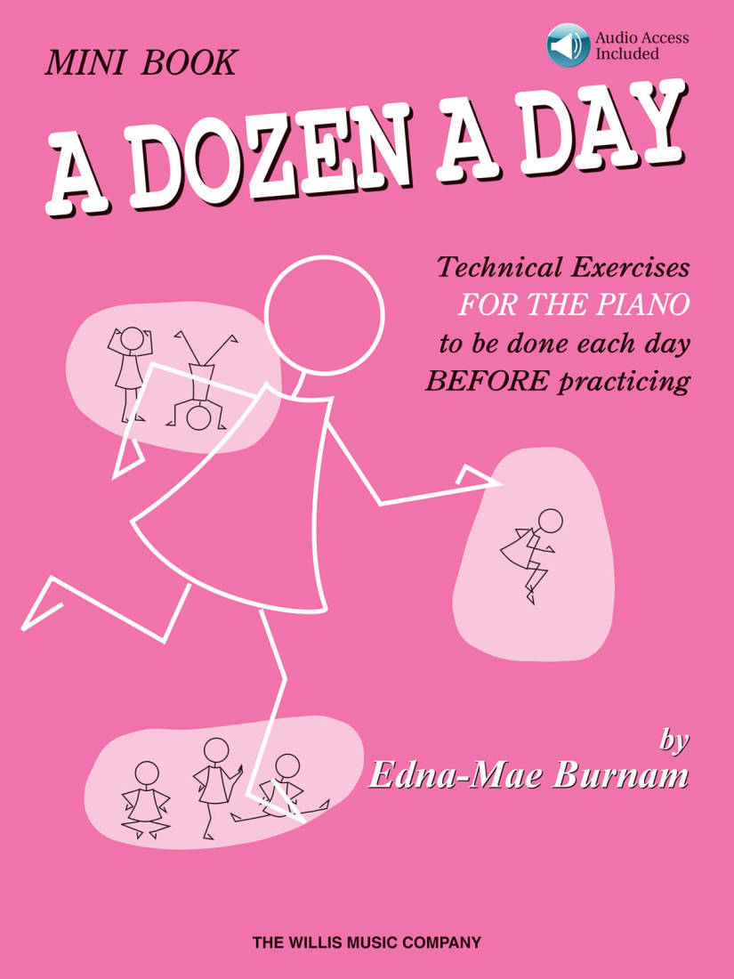 A Dozen a Day Mini Book - Burnam - Piano - Book/Audio Online