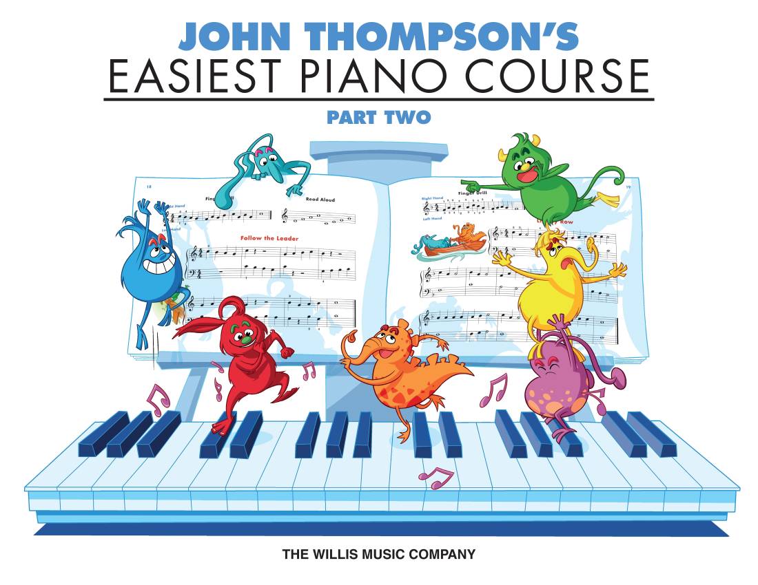 John Thompson\'s Easiest Piano Course, Part 2 - Piano - Book