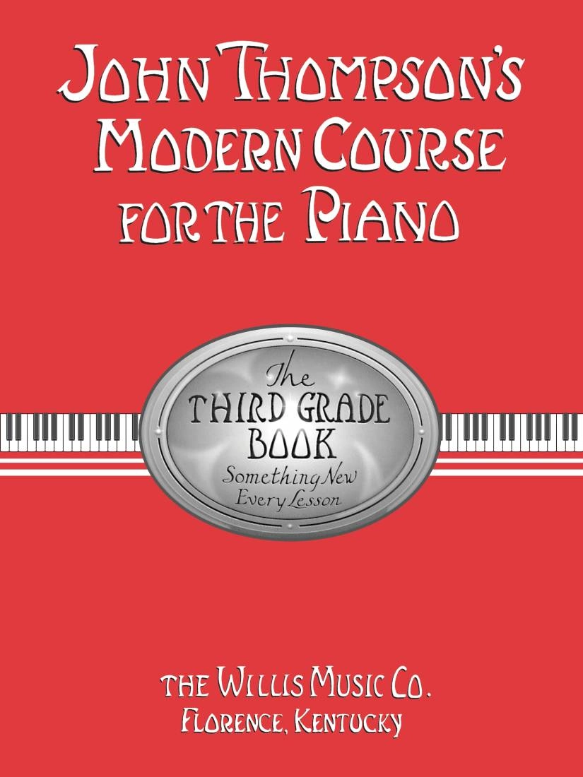 John Thompson\'s Modern Course for the Piano, Third Grade - Piano - Book