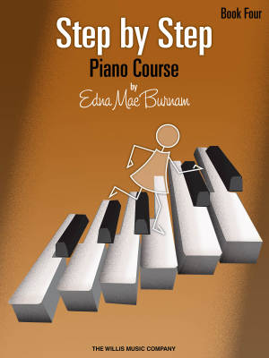 Willis Music Company - Step by Step Piano Course, Book 4 - Burnam - Piano - Book