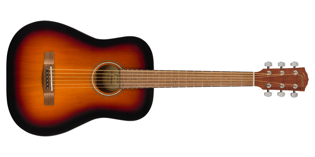 FA-15 3/4 Steel String Guitar with Gigbag - Sunburst
