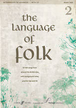 Alfred Publishing - Language Of Folk, Bk.2 - Voice, Intermeditate/Advanced - Book/CD