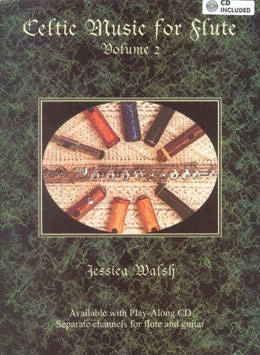 ADG Productions - Celtic Music for Flute, Volume 2 - Walsh - Flte - Livre/CD
