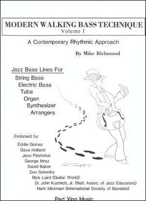 Modern Walking Bass Technique - Richmond - Double Bass - Book