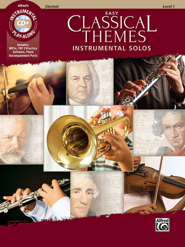 Easy Classical Themes Instrumental Solos - Galliford - Clarinet - Book/CD