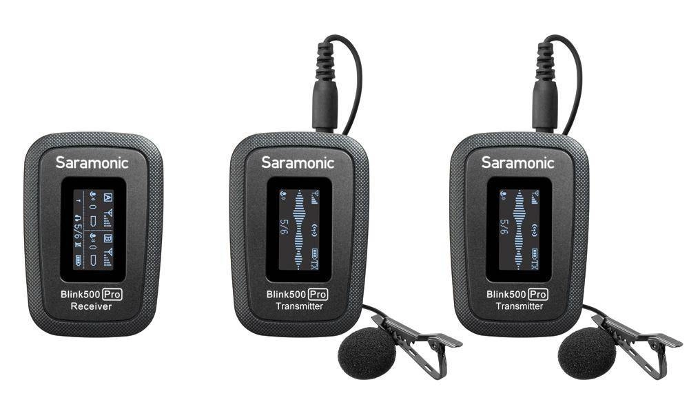 Blink 500 Pro B2 Dual-Channel Wireless Microphone System - Black