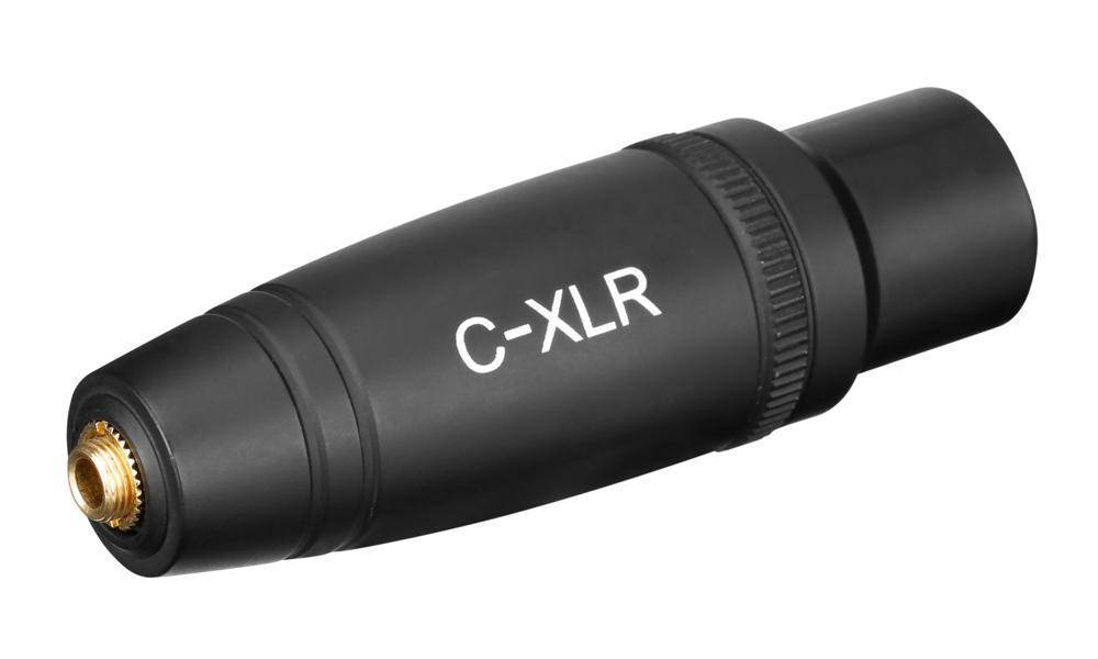 C-XLR 3.5mm TRS Female to XLR Male Adapter