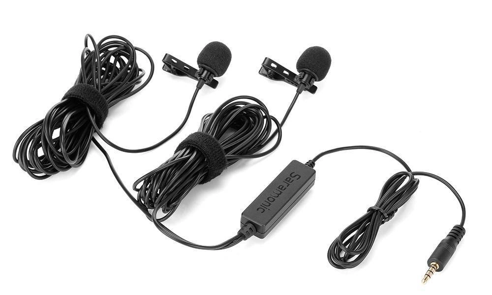 LavMicro M2 Dual Omnidirectional Lavalier Microphone