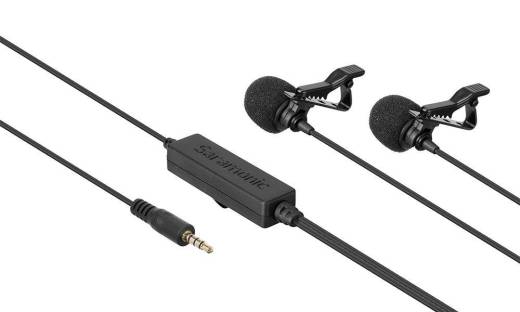 LavMicro M2 Dual Omnidirectional Lavalier Microphone
