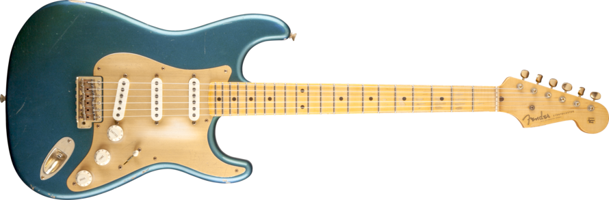 1956 Relic Stratocaster Guitar - Aged Lake Placid Blue