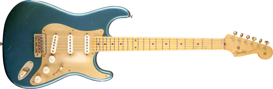 1956 Relic Stratocaster Guitar - Aged Lake Placid Blue
