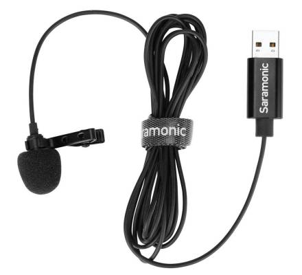 SR-ULM10 USB Lavalier Microphone - 2m