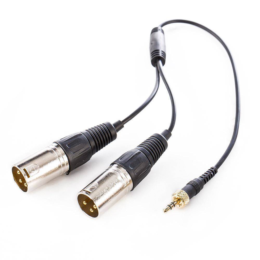 Locking TRS to Dual XLR Cable