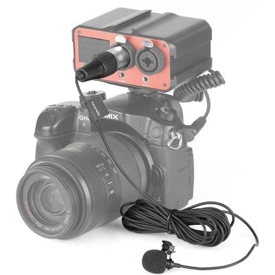 XLavMic-C Cardioid Phantom Powered XLR Lavalier Microphone