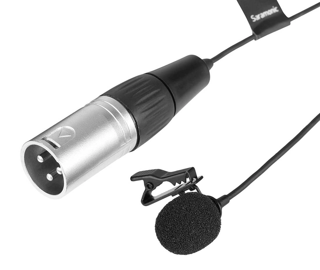 XLavMic-O Omnidirectional Phantom Powered XLR Lavalier Microphone