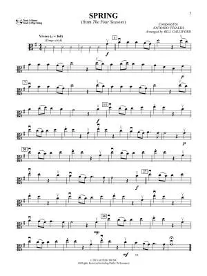 Easy Classical Themes Instrumental Solos - Galliford - Viola - Book/CD