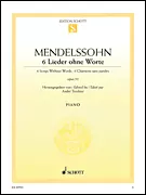 6 Songs Without Words, Op.53 - Mendelssohn - Piano