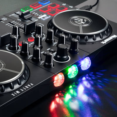 Party Mix II DJ Controller with Built-in Light Show