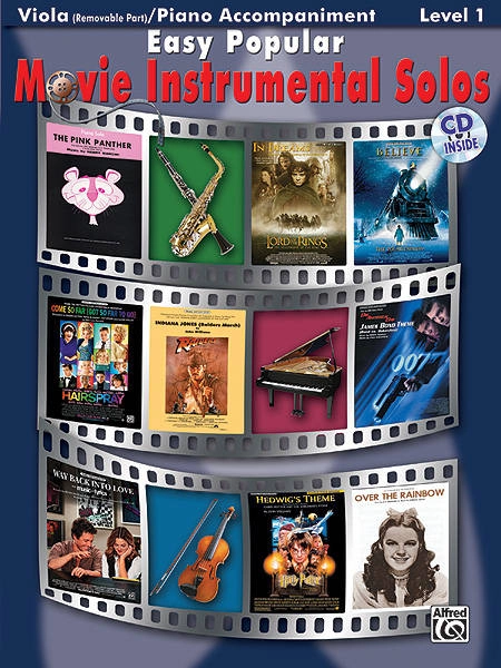 Easy Popular Movie Instrumental Solos - Galliford - Viola/Piano Accompaniment - Book/CD