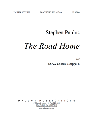 Road Home - Paulus - SSAA
