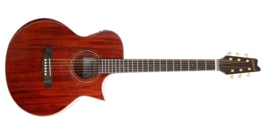 Denver - Orchestra Model Mahogany Top Cutaway Electric Acoustic Guitar - Mahogany