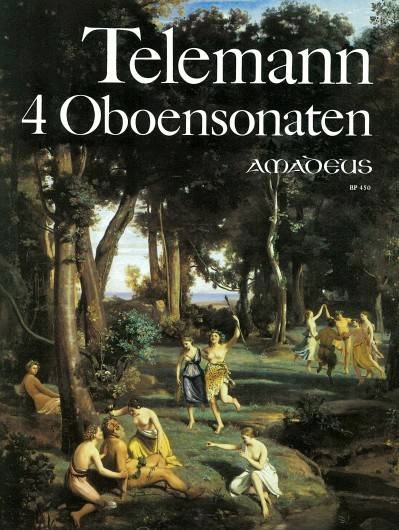 Four Sonatas TWV 41: 36, g6, a3, B6 / Tafelmusik III (Sonata in G minor) - Telemann/Michel - Oboe/Basso Continuo