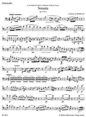 Sonatas for Piano and Violoncello - Beethoven/Del Mar - Cello/Piano - Book