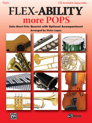 Flex-Ability: More Pops - Lopez - Violin - Book