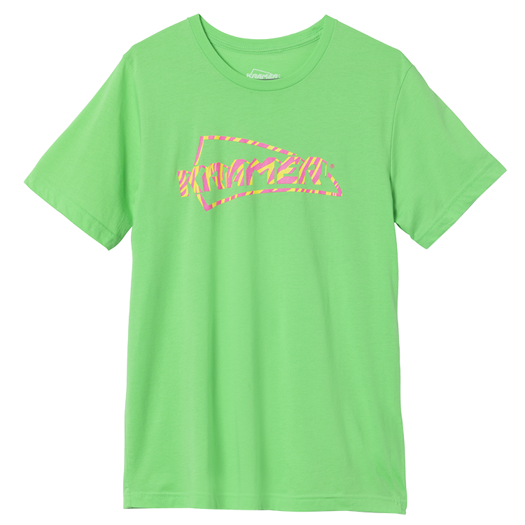 Tiger Stripe Tee Green - Medium