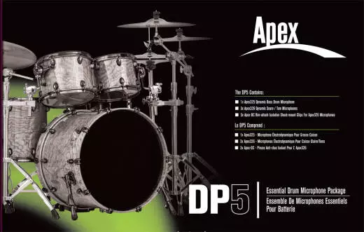 DP5 Basic Drum Microphone Pack