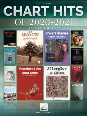 Hal Leonard - Chart Hits of 2020-2021: 20 Top Singles - Easy Piano - Book