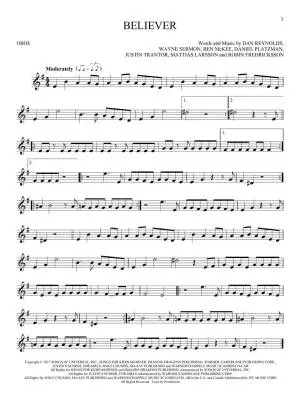 50 Pop Songs for Kids - Oboe  - Book