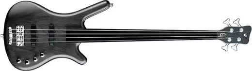 Rock Bass Corvette Basic Passive J/J Bass - Colored Oil Nirvana Black