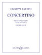 Boosey & Hawkes - Concertino in F - Tartini/Jacob - Clarinet/Piano - Sheet Music