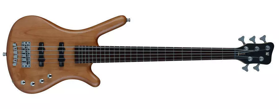 Rock Bass Corvette Basic Passive J/J Bass - Natural Satin