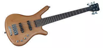 Rock Bass Corvette Basic Passive J/J Bass - Natural Satin