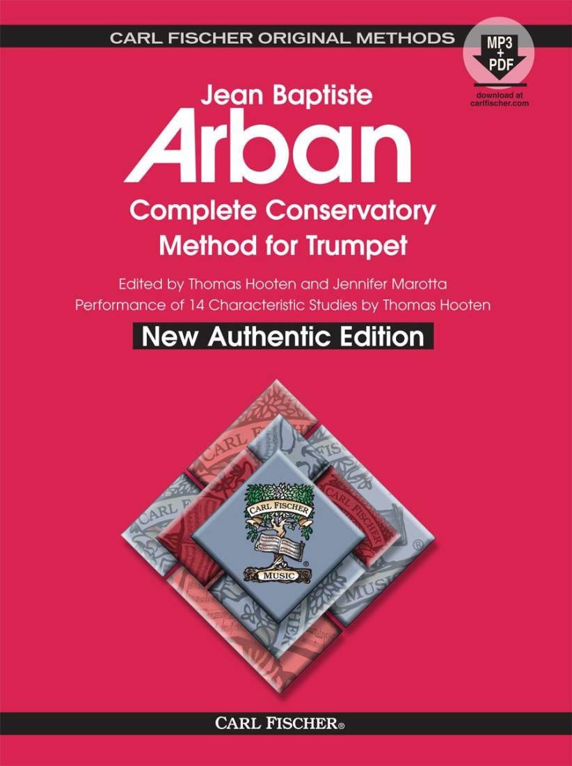 Complete Conservatory Method for Trumpet: New Authentic Edition - Arban/Marotta/Hooten - Trompette - Livre/Mdia en ligne