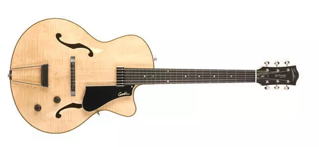 5th Avenue Hollowbody Acoustic/Electric Jazz Guitar - Natural Flame