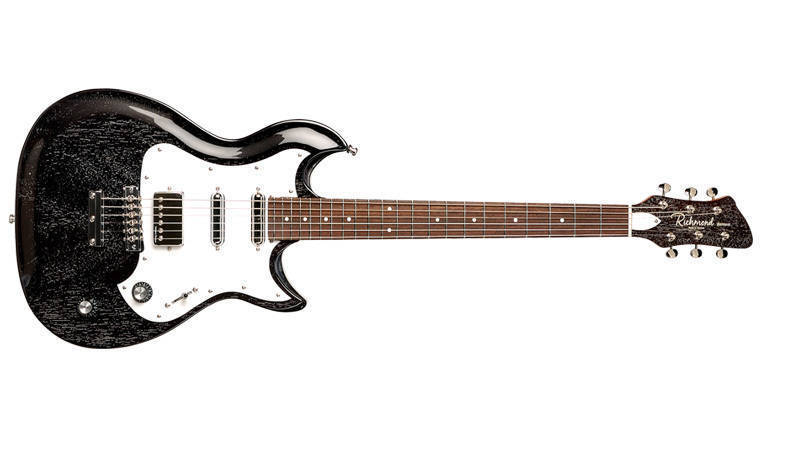 Belmont Electric Guitar w/Bag - Black Wash