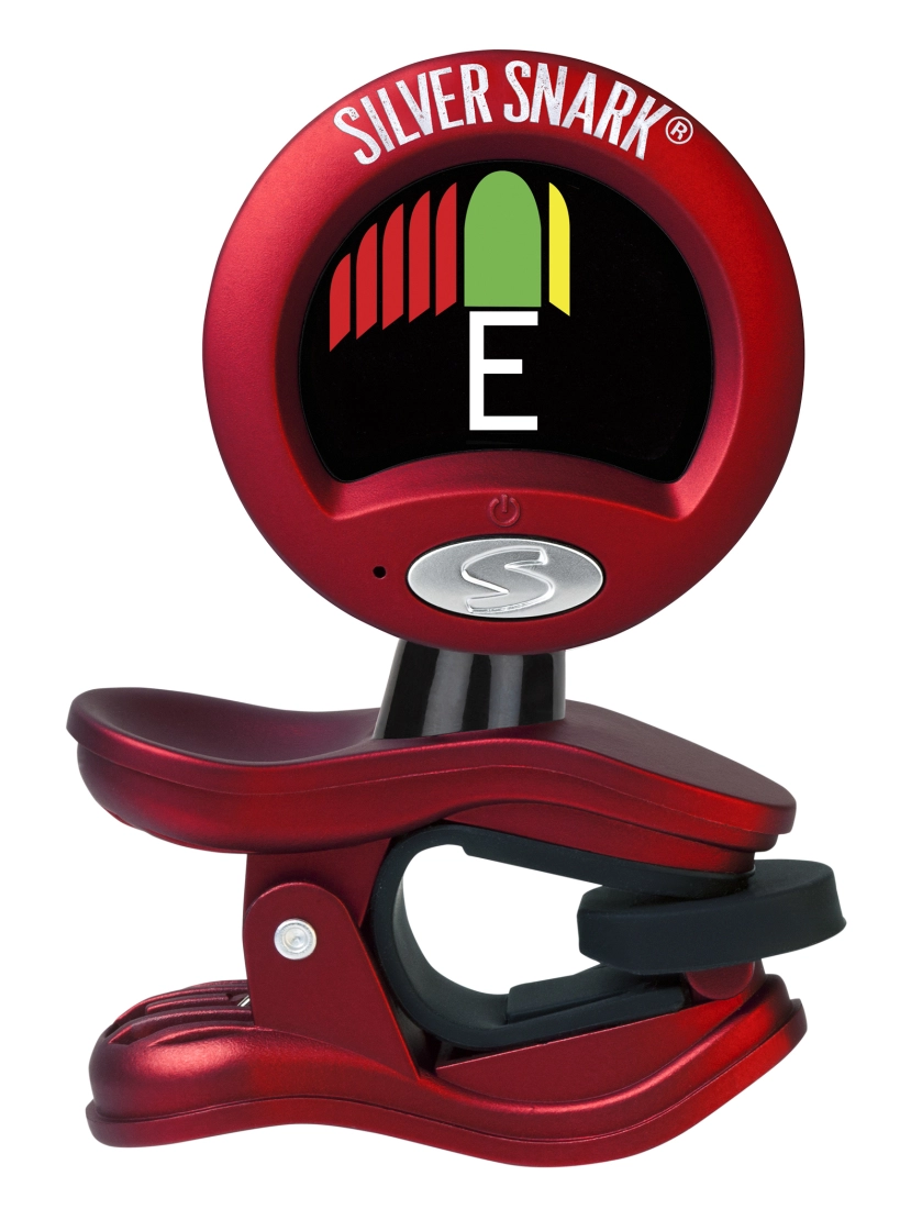 Silver Snark Chromatic Tuner - Red