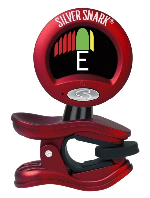 Snark - Silver Snark Chromatic Tuner - Red