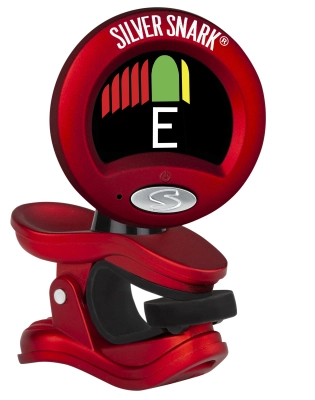 Silver Snark Chromatic Tuner - Red