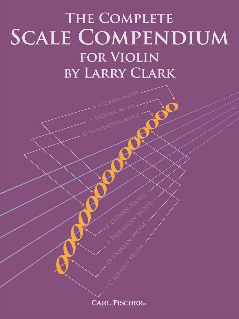 The Complete Scale Compendium - Clark - Violin - Book