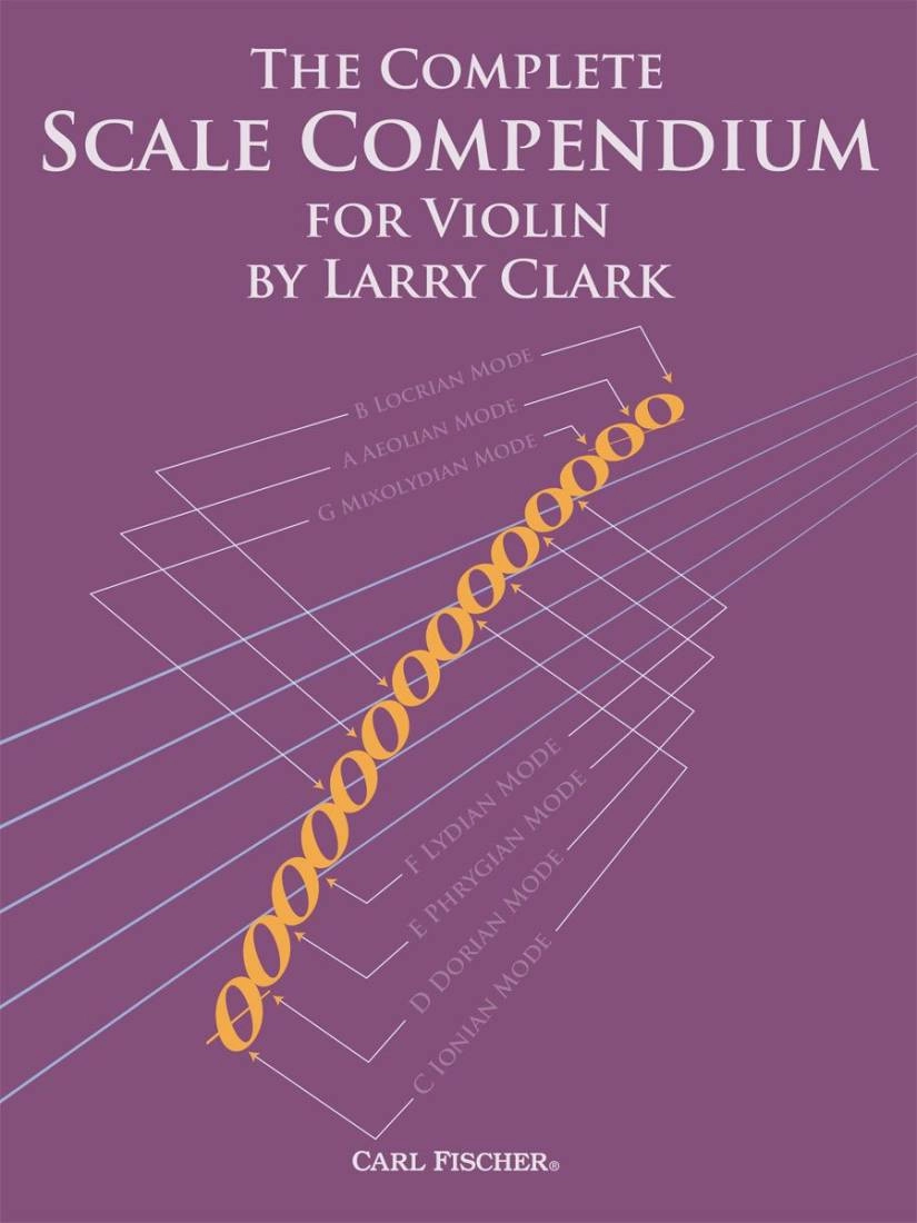 The Complete Scale Compendium - Clark - Violin - Book