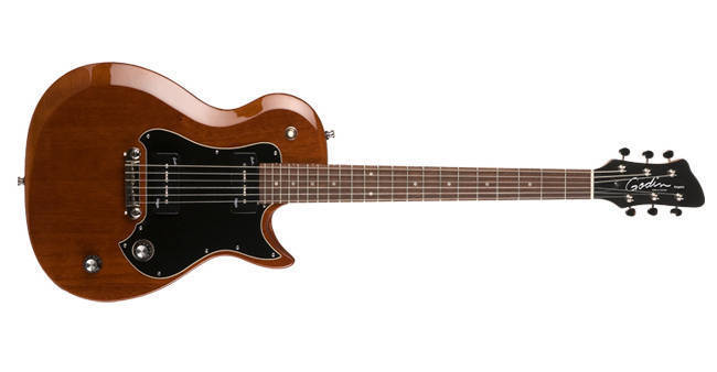 Richmond Empire Electric Guitar w/P90s & Bag - Mahogany