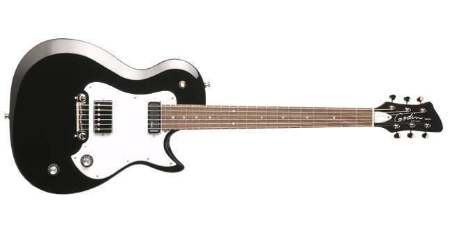 Richmond Empire Electric Guitar w/Bag - Black