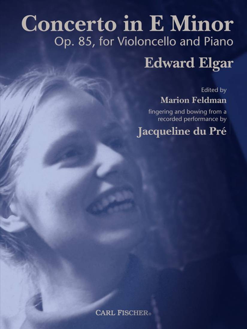 Concerto in E Minor Op. 85 - Elgar/Feldman/du Pre - Cello/Piano - Sheet Music