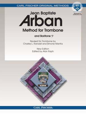 Method for Trombone and Baritone (New Edition) - Arban - Trombone /Baritone /Euphonium - Book/Audio Online